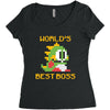 mario's boss Women's Triblend Scoop T-shirt