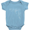 circuit ulatory system Baby Onesie