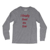 i finally fixed the sink Long Sleeve Shirts