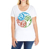balance of power clearance Ladies Curvy T-Shirt