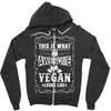 awesome vegan looks like Zipper Hoodie