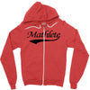 mathlete t shirt funny math humor geek nerd school athlete tee s m l x Zipper Hoodie