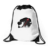 cat signal Drawstring Bags
