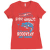 I'm A Fish-oholic On The Road To Recovery Ladies Fitted T-Shirt