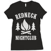 redneck nightclub Ladies Fitted T-Shirt
