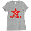 vodka Ladies Fitted T-Shirt