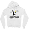 i pooped today!! Zipper Hoodie