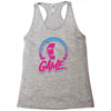 let's play the game eightees Racerback Tank