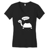 mine turtle Women's V-Neck T-Shirt