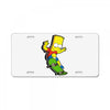 skater bart License Plate