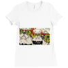 Dog&amp;music Ladies Fitted T-Shirt