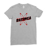 bazinga logo inspired by the big bang theory ideal birthday gift Ladies Fitted T-Shirt