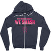 On Wednesdays We Smash The Patriarchy Zipper Hoodie