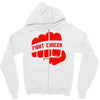 fight cancer Zipper Hoodie