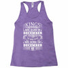 Real Kings Are Born On December 2 Racerback Tank