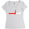 line Women's Triblend Scoop T-shirt