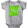 night shift Baby Onesie