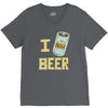 i beer beer V-Neck Tee