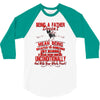 zebra animals lover 3/4 Sleeve Shirt