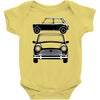 classic mini, ideal birthday gift or birthday present Baby Bodysuit