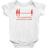 for a moment there you bored me to death Baby Onesie
