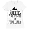 queens are born in february (2) Ladies Fitted T-Shirt