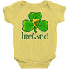 ireland shamrock Baby Onesie