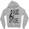 music lover Zipper Hoodie