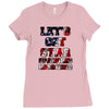 star spangled hammered Ladies Fitted T-Shirt