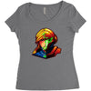 faces of aran clearance Women's Triblend Scoop T-shirt