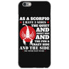 as a scorpio i have 3 sides iPhone 6/6s Case