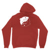 yin yang shark Hoodie