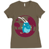 please don&rsquo;t feed the whatever that thing is Ladies Fitted T-Shirt