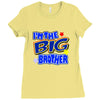 i'm the big brother Ladies Fitted T-Shirt