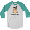 doggy style 3/4 Sleeve Shirt