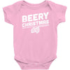 beery christmas hops drinking beer funny Baby Onesie