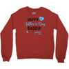 Happy First Father's Day Daddy Crewneck Sweatshirt
