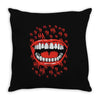 crazy laughter Throw Pillow