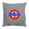 save ferrıs Throw Pillow
