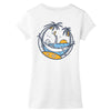 skull summer Women's V-Neck T-Shirt