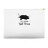 anti vegan task force Accessory Pouches