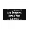 December Girls License Plate