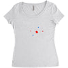 up and atom funny science best product Women's Triblend Scoop T-shirt