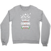 Weekend Forecast Camping With A Chance Of Drinking Crewneck Sweatshirt