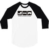 eat sleep game 3/4 Sleeve Shirt