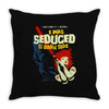 seduced by the dark side Throw Pillow