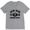 rookie new dad 2017 V-Neck Tee