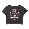 happy valentine's day Crop Top