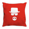 breaking bad heisenberg walter Throw Pillow