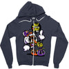 not money not life Zipper Hoodie